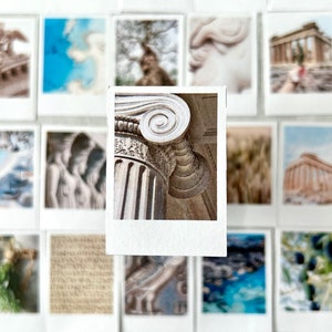 Lot de 25 autocollants inspirés des voyages en Grèce de l'été en Grèce pour la tenue d'un journal, Bullet Journal, carnet de voyage, cadeau Wanderlust