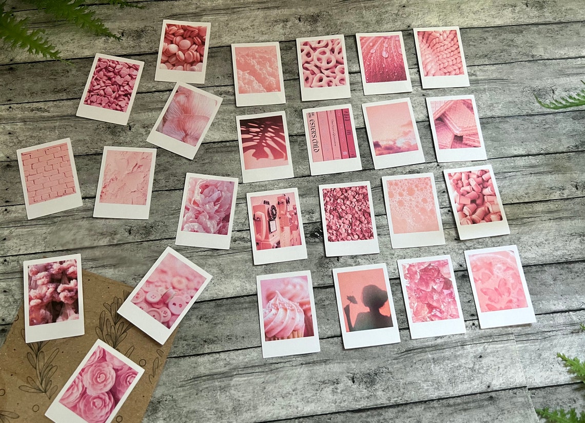 Aesthetic Pink Sticker Pack Image Inspired Twenty-five Stickers for ...