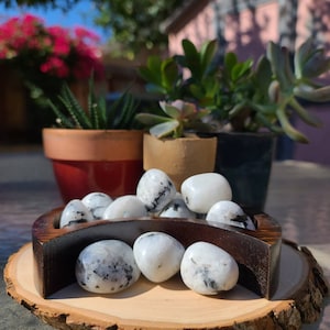 Rainbow Moonstone tumble stones