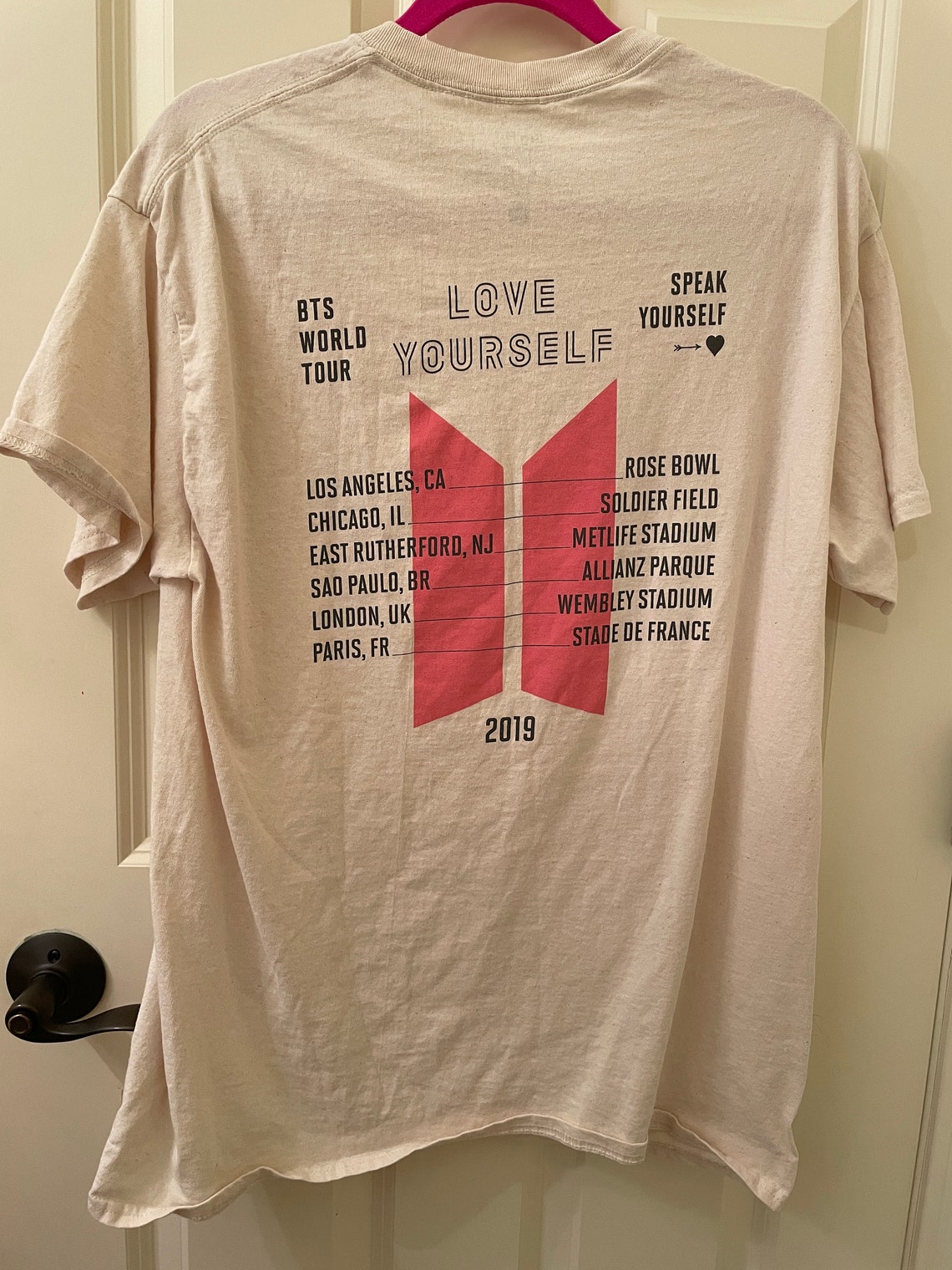 bts love yourself speak yourself t shirt