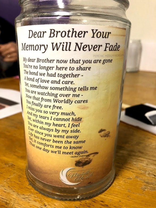 Memorial for loved ones Candles and Holders Etsy