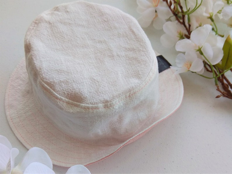 Reversible Bucket Hat, Handmade Sun Hat, Personalized Fisherman's Hat