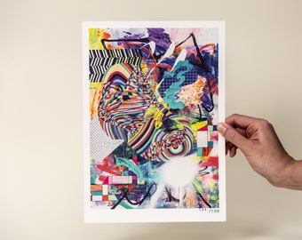 Limited edition art print - Stefanie Thiele - No More Static Noise
