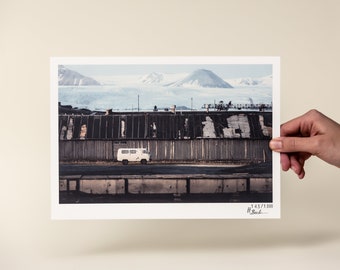 Limited edition art print - Hannes Becker - Ghost Town at the End of the World