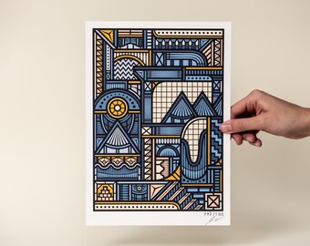 Limited edition art print - Alexander Isakov - Flipper