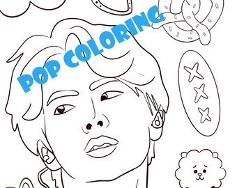 5000 Kpop Bt21 Coloring Pages  HD