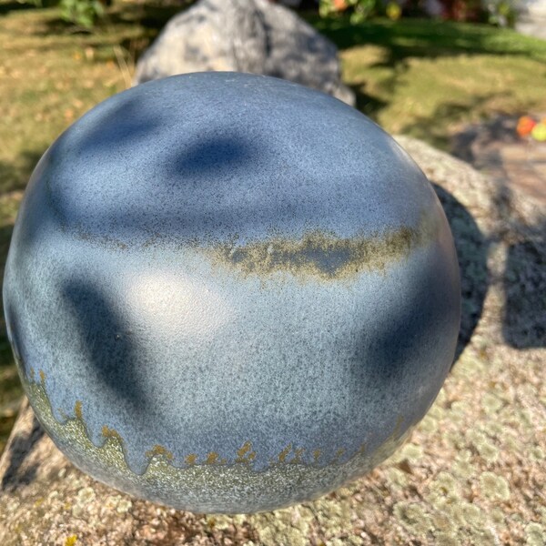 Ceramic Garden Ball Etsy