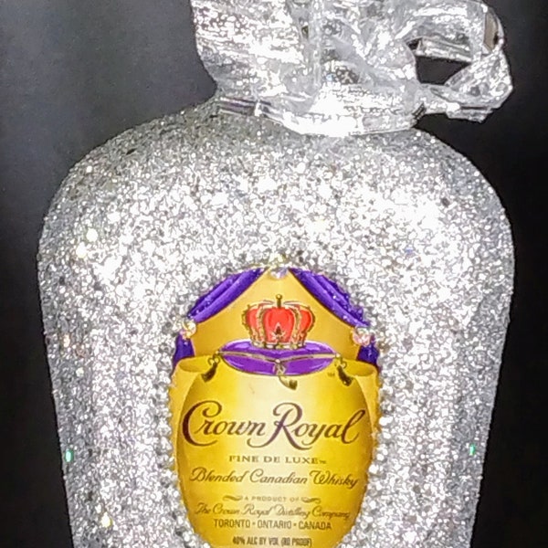 Glitter Liquor Bottle Etsy