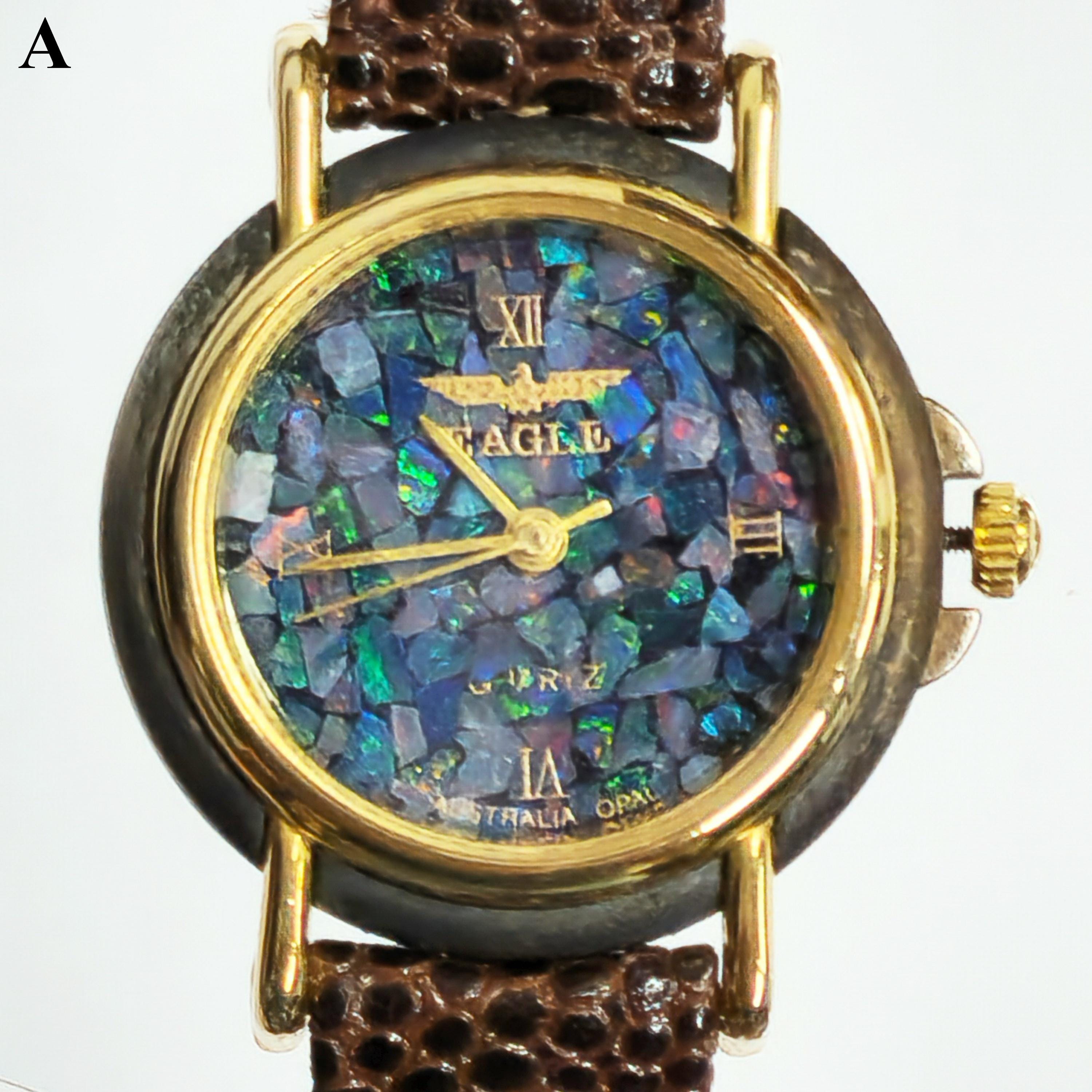 54447.2 - ヴィンテージ「イーグル」オパールウォッチ：オーストラリア