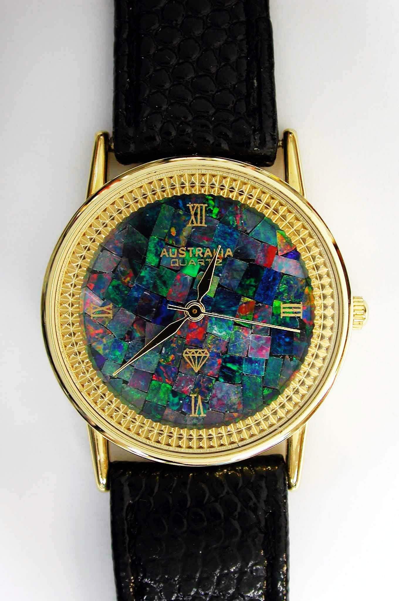 Elizabeth Australian opal クォーツ腕時計 A1237 Elizabeth Australian opal クォーツ腕時計 A1237 Opal Watches