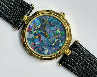Elizabeth Australian opal クォーツ腕時計 A1237 Elizabeth Australian opal クォーツ腕時計 A1237