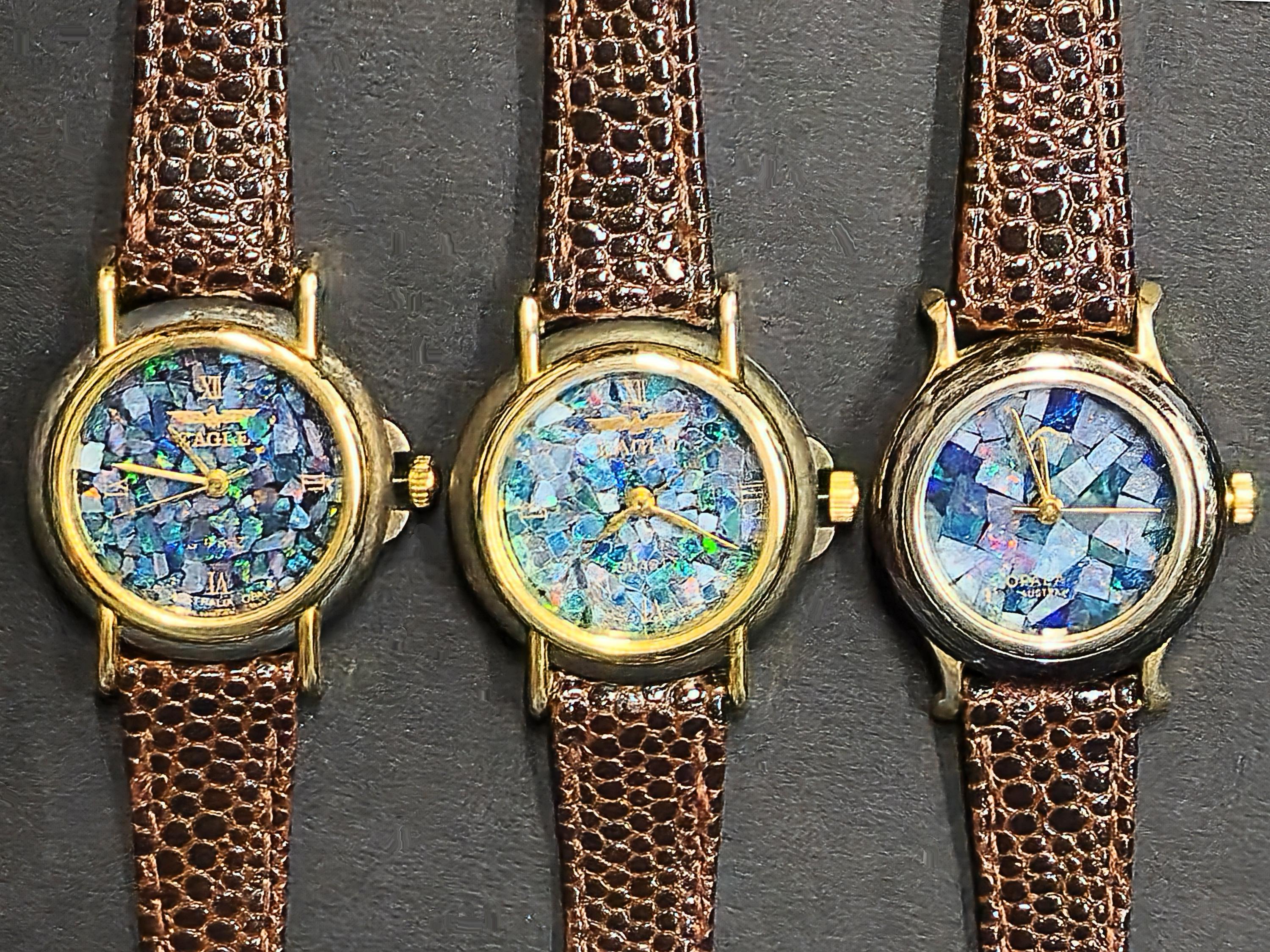 54447.2 - ヴィンテージ「イーグル」オパールウォッチ：オーストラリア