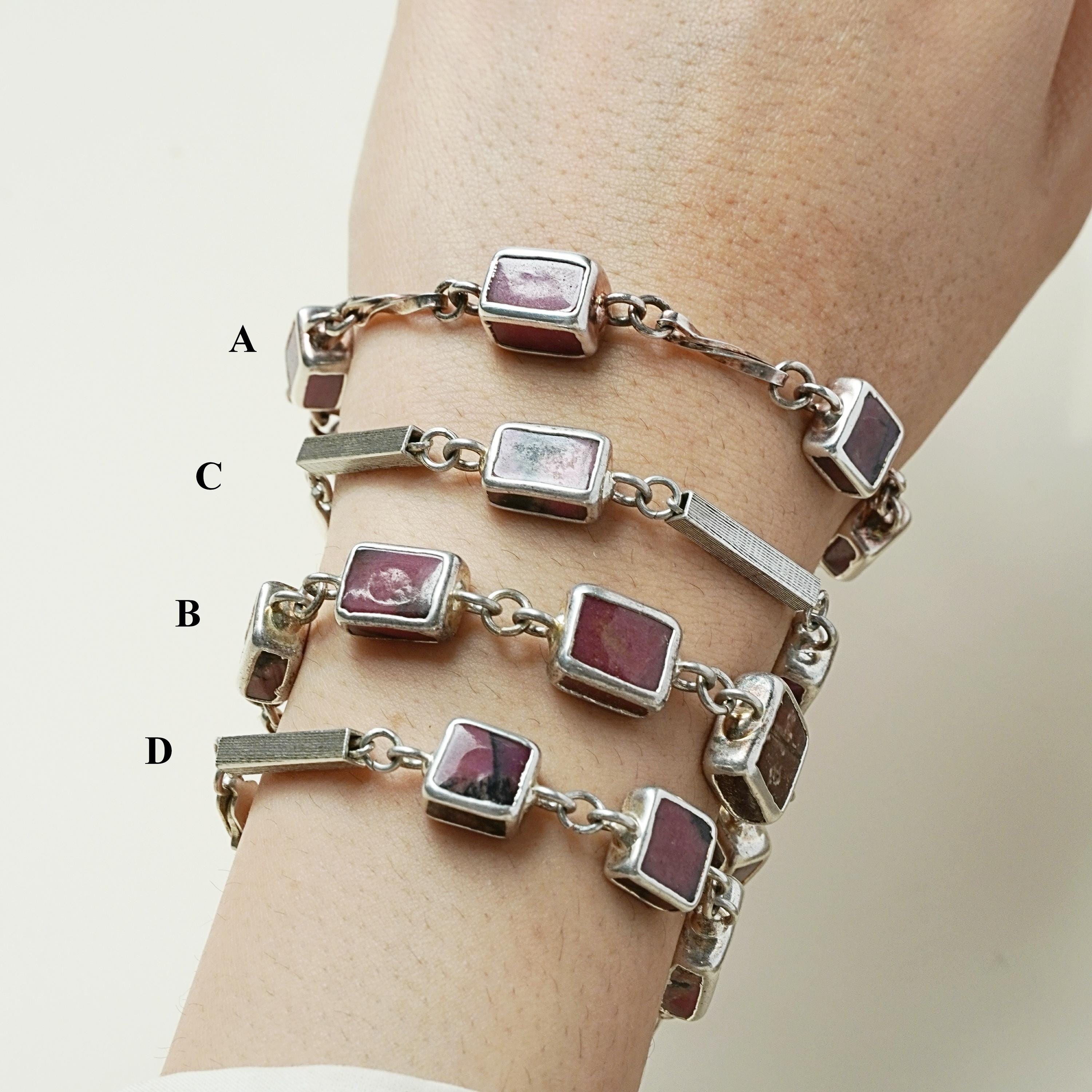 54492. スターリングシルバーブレスレット：オーストラリア産