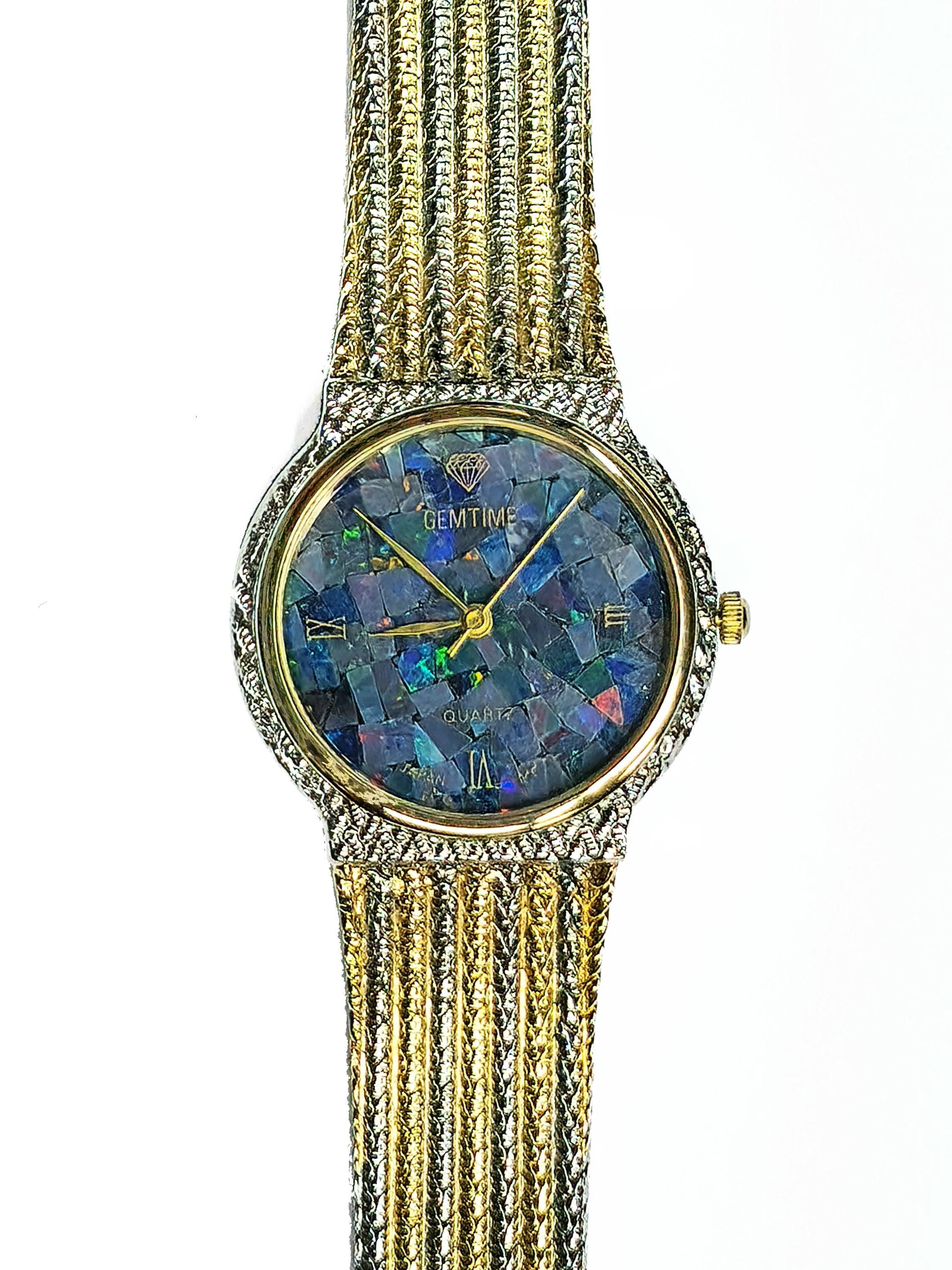 03539.0 - Vintage Gemtime Opal Watch: Natural Australian Opal