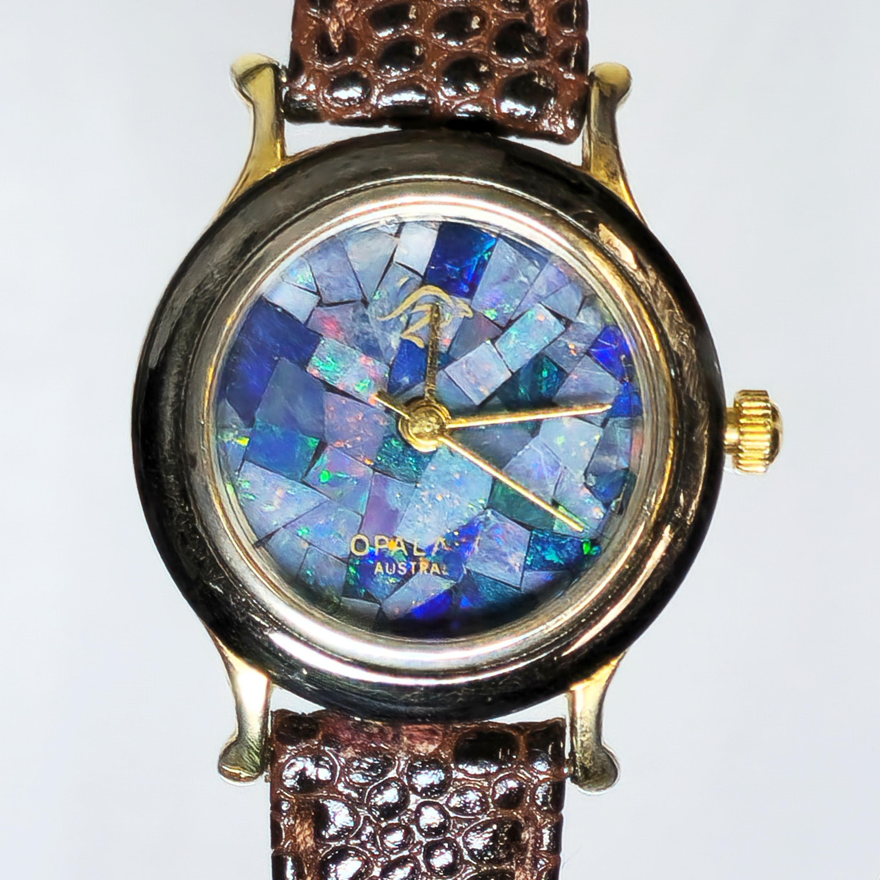 54447.2 - ヴィンテージ「イーグル」オパールウォッチ：オーストラリア