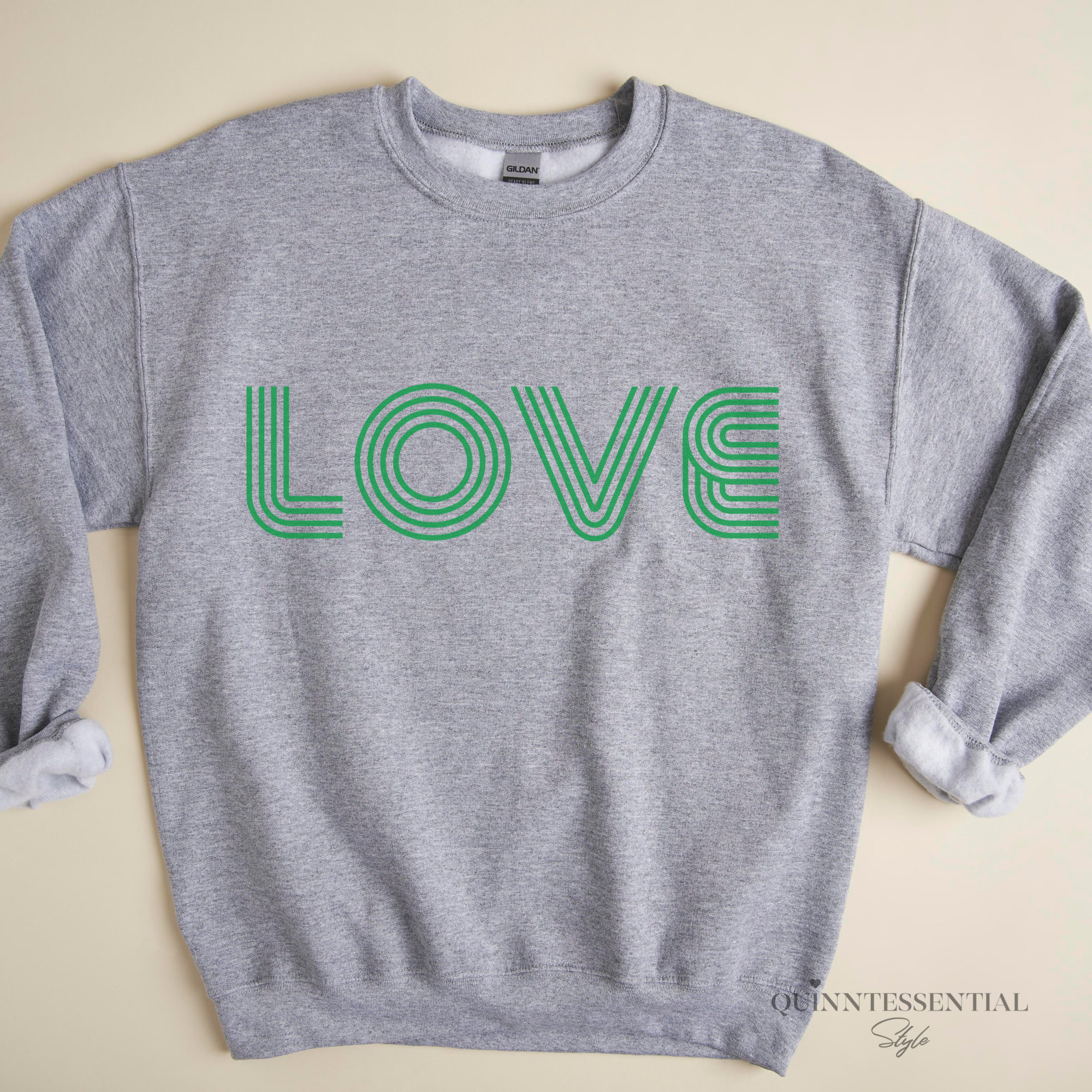 LOVE Tennis Sweatshirt: Retro Style Gift LOVE Tennis Sweatshirt: Retro Style Gift