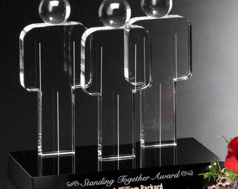 thumbnail image 2 of 6/o - Finance Personalized Trophy Award - Plaques Personalized 2 of 11