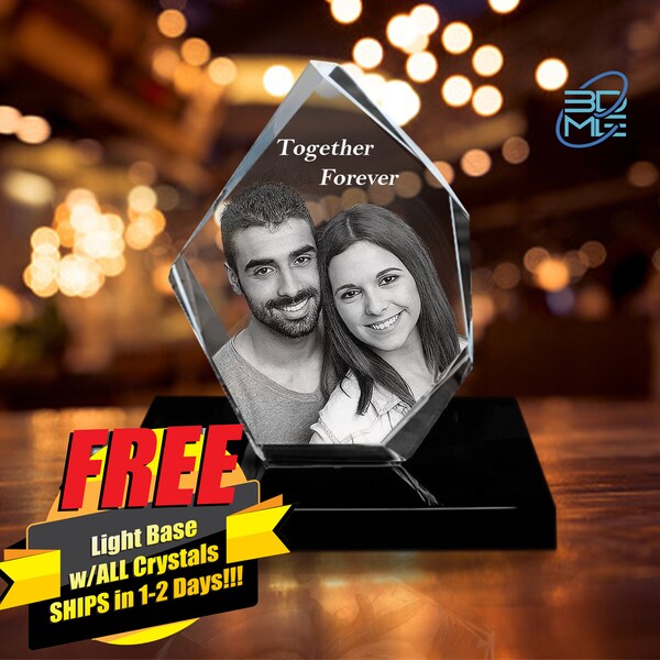 Photo Glass Etching 3d Etsy