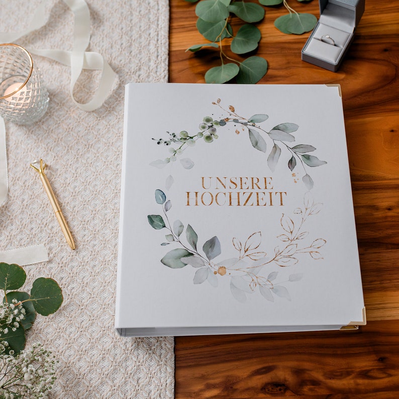 Hochzeitsordner Hochzeitsplaner mit Checklisten Hochzeit Organizer inkl. Planungshilfen auf über 230 Seiten Tolles Verlobungsgeschenk Bild 10