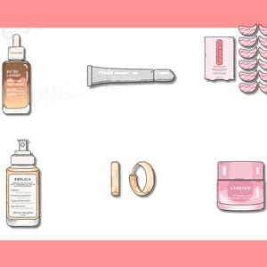 Sticker Sheet - Beauty Stickers for Journals and Self-care - Makeup ...