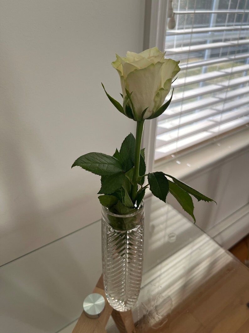 Vintage Crystal Vase by Ralph Lauren - Etsy