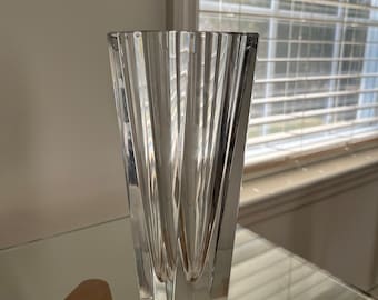 Crystal Vase by Orrefors of Sweden