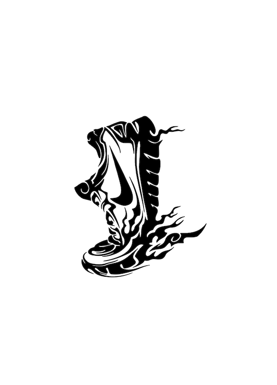 Sportschoenen vector bestand sport merk svg kleding png - Etsy Nederland