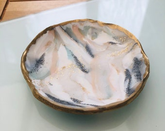 Marble Trinket Dish - Jewellery Dish - Ring Dish - Jewellery Tray - Home Decor - Gifts for Her