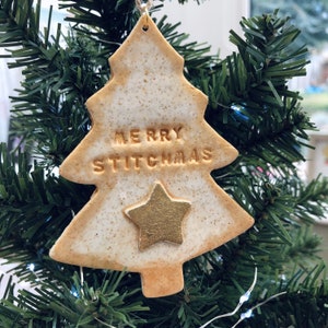 Christmas Tree Decoration - Christmas Ornament - Christmas Bauble - Polymer Clay Decoration