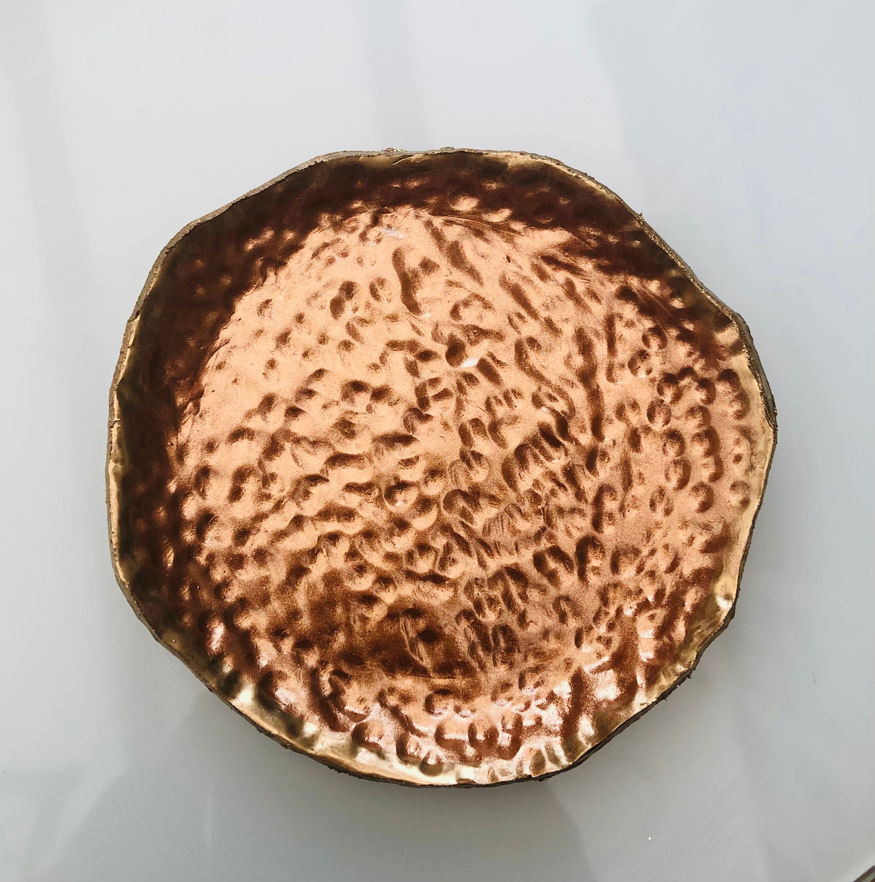 Hammered Copper Trinket Dish Jewellery Dish Ring Dish Etsy