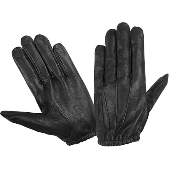 Men's Unlined Water Resistance Glove Leather Driving, Working, Winter Glove