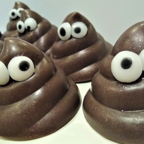 Poop Soap, Poop Emoji, Doesn't Smell Like Poo! Pure Soap!