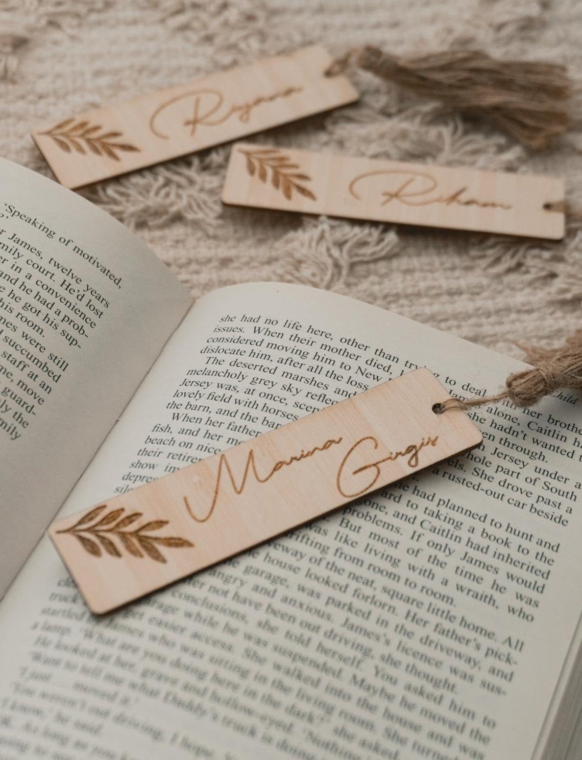 Personalised Bookmarks Etsy