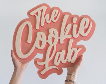 Custom 3D Acrylic Business Logo Sign | Personalized Office Decor