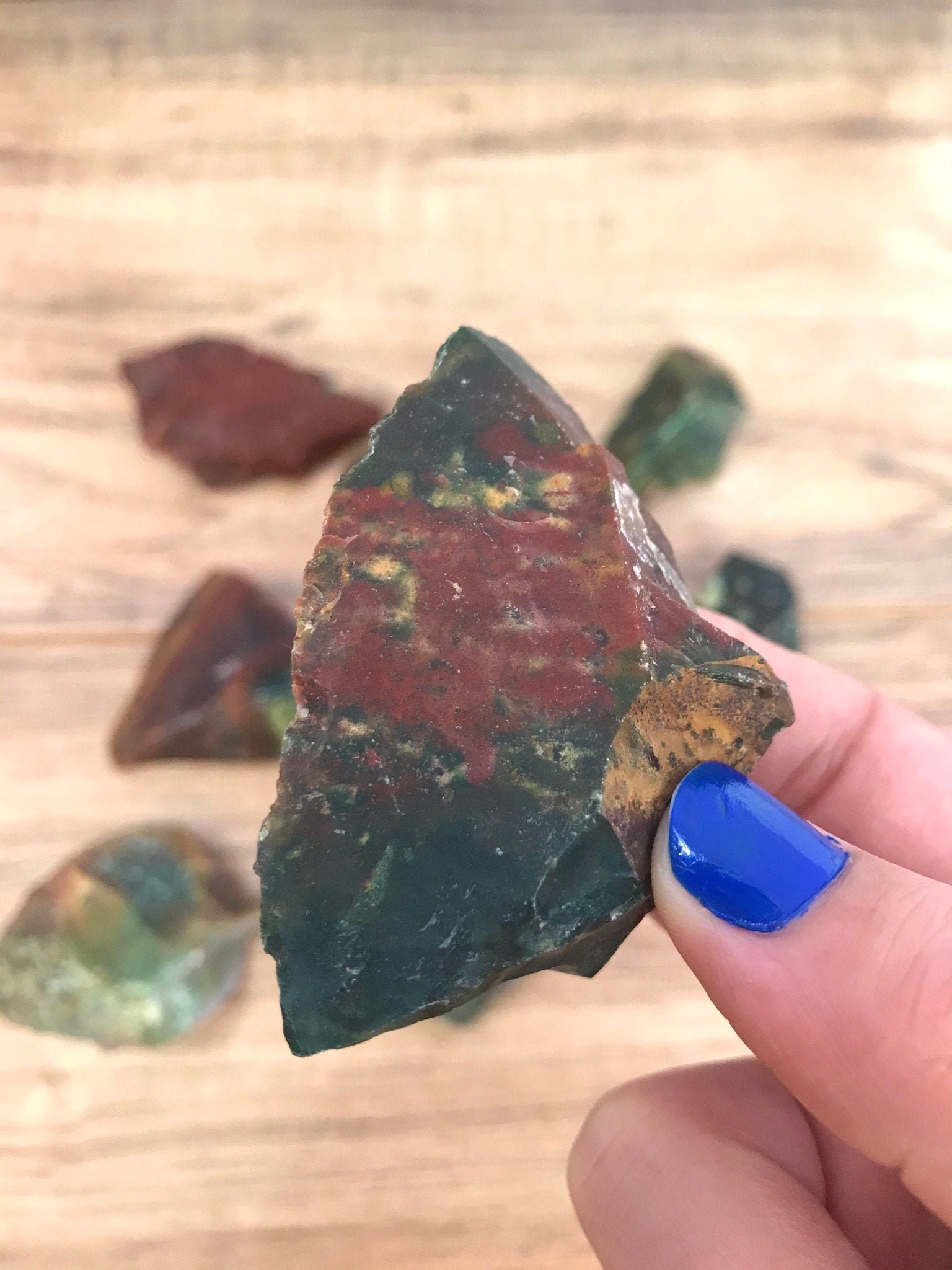 Blood Fancy Jasper Jasper Raw Jasper Bloodstone Chakras Etsy
