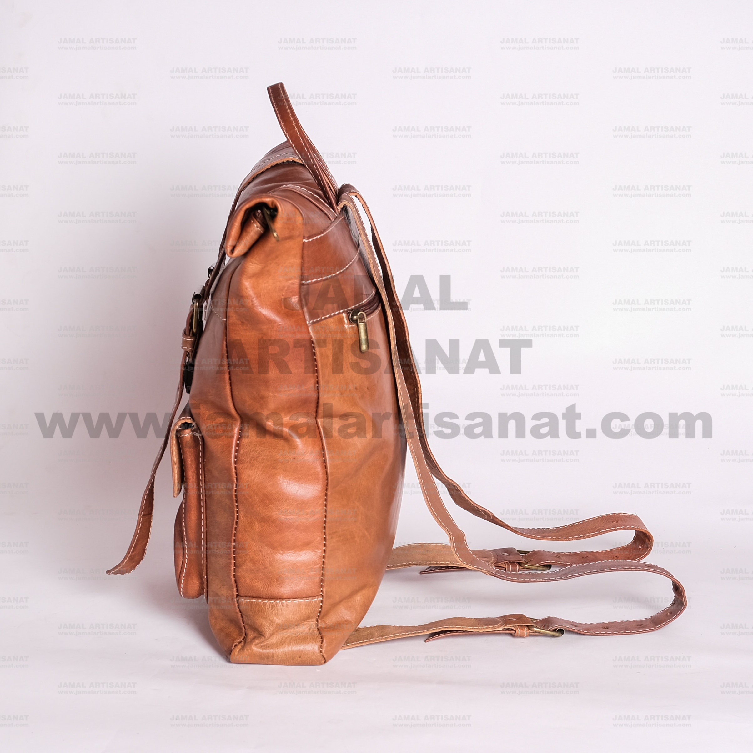 Computer Backpack, Moroccan Leather Backpack,laptop Leather Backpack