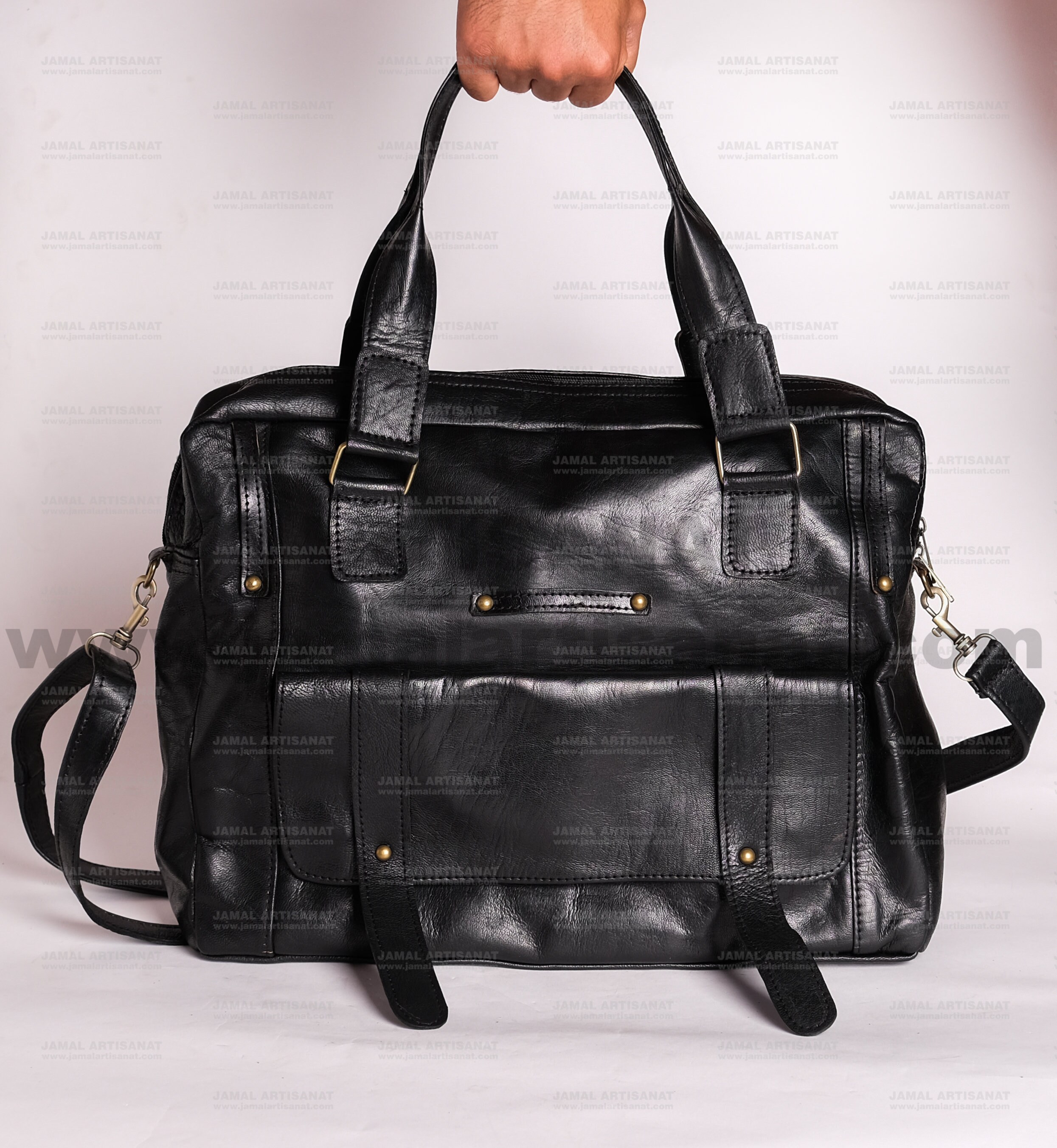Extra Large Leather Tote, Laptop Bag Black, Leather Laptop Tote, Large Designer Tote Bag for Women