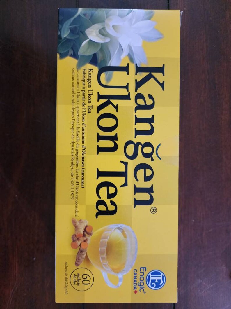 Kangen Ukon Turmeric Tea 100 Organic Enagic for Immune Health Support