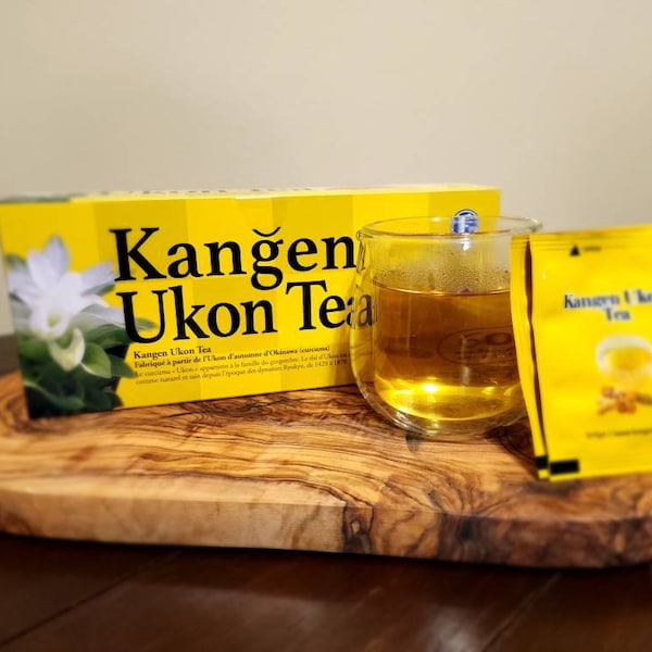 Kangen Ukon Turmeric Tea 100% Organic Enagic for Immune Health Support 60 bags