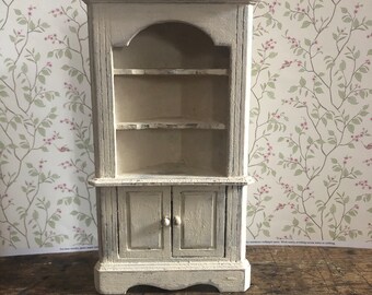 Artisan refinished dollhouse hutch