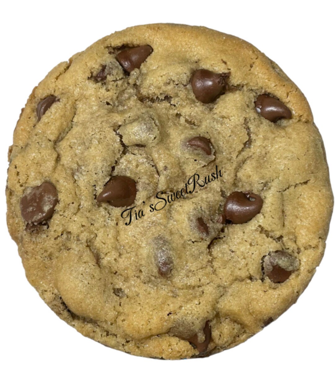 4 Pack Classic Chocolate Chip Cookie Delivery Baked Cookies Gourmet