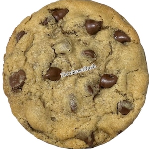 Chocolate Chip cookies. 6 Baked Cookies. Gourmet Cookies. Homemade cookies.  Care package. Warm Cookies. Just Because gift