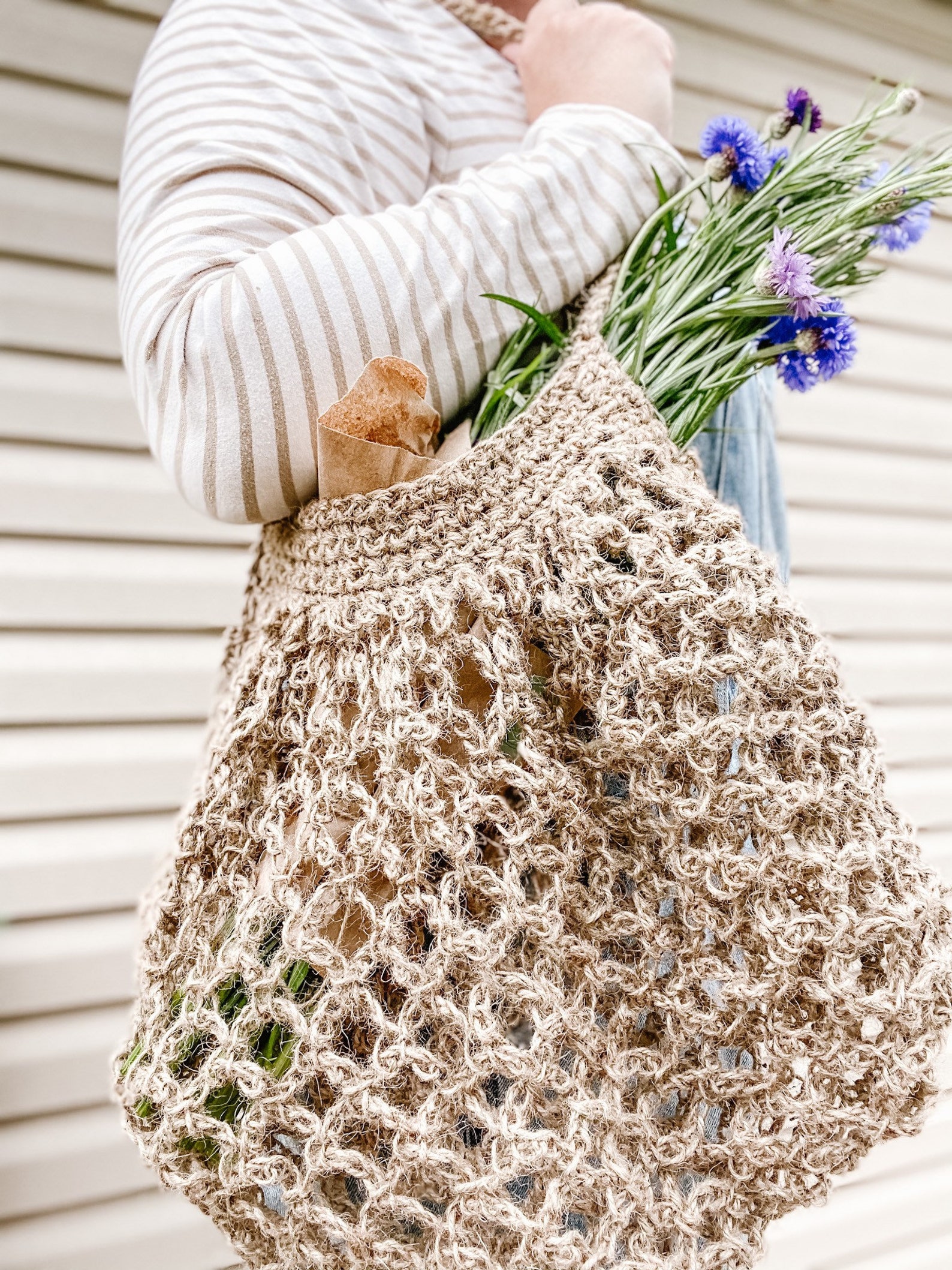 Eco-friendly Crochet Market Bag Pattern Reusable Shopping Bag | Etsy
