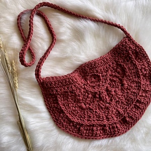 Crochet Shoulder Bag Pattern //PDF Download Crochet Crossbody Bag Pattern // Crochet Bag Pattern Boho // Crochet Purse Pattern PDF