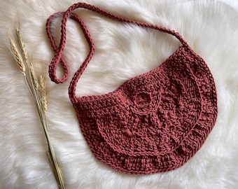 Crochet Shoulder Bag Pattern //PDF Download Crochet Crossbody Bag Pattern // Crochet Bag Pattern Boho // Crochet Purse Pattern PDF
