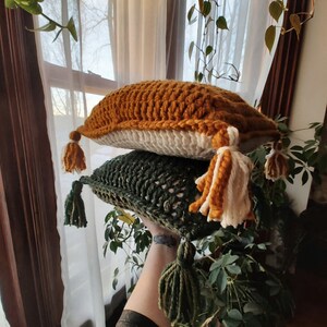 Crochet Pillow Pattern Christmas // Crochet Pillow Case Pattern // Christmas Crochet Pillow Cover // Easy Crochet Home Decor image 6
