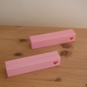 Kartenhalter | von Herzen | Fotohalter mit Herz | Postkarte | Lieblingsmensch | Geschenk rosa | Muttertag | Hochzeit | Liebe | Dopamin Dekor