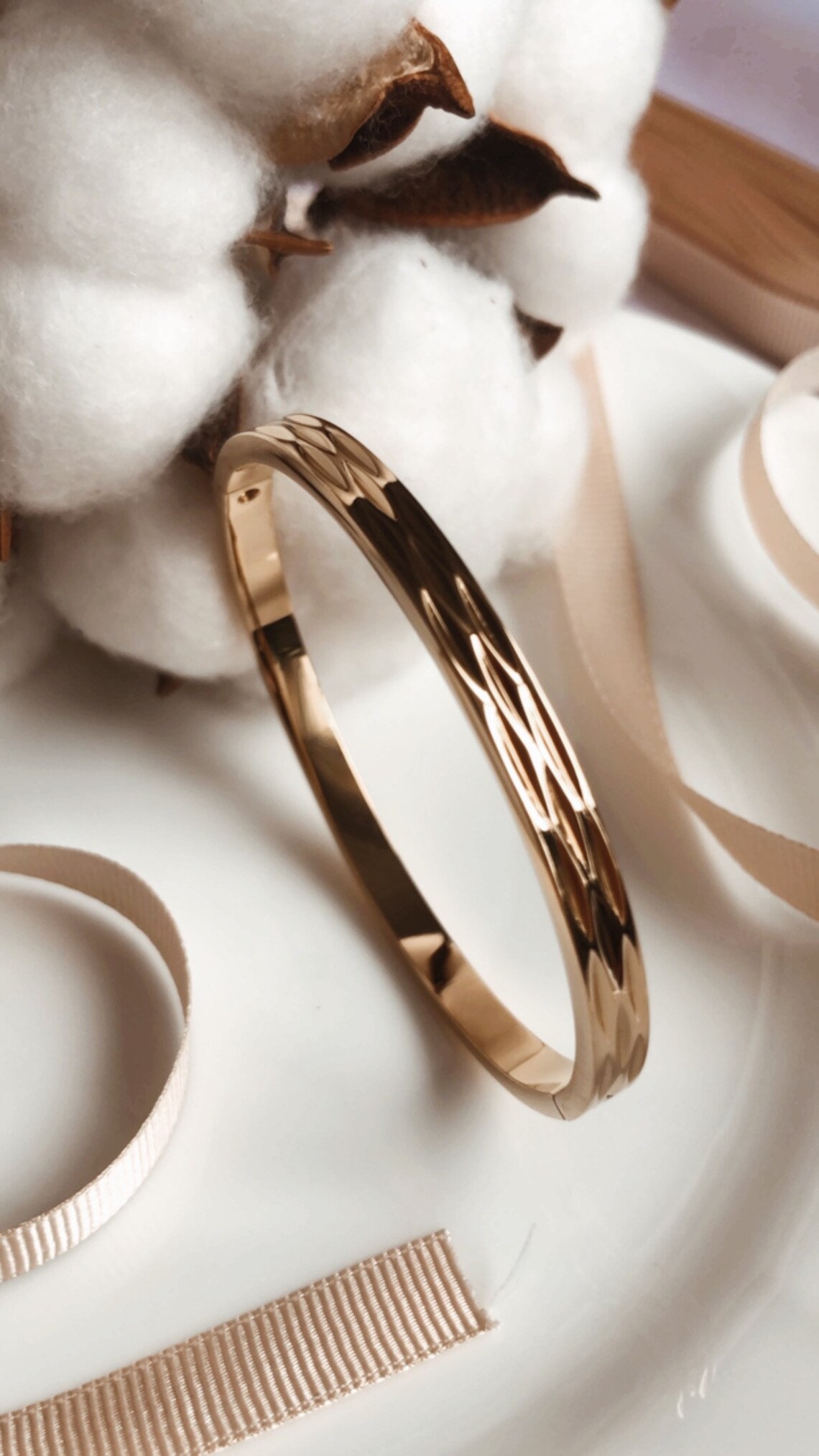 Stainless Steel Gold Love Bangle Bracelet Non Tarnish Jewelry Etsy