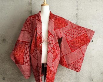 Elegant Black Furisode with a Classic Pattern | Kimono