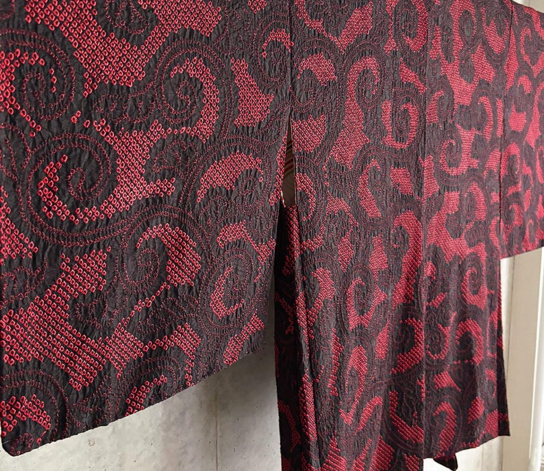 S945 Japanese Vintage Kimono Haori, Jacket, Robe, Dress. Japanese